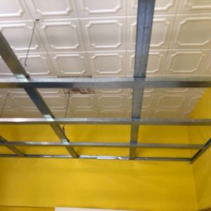 Rám snížení stropu - sádrokartony